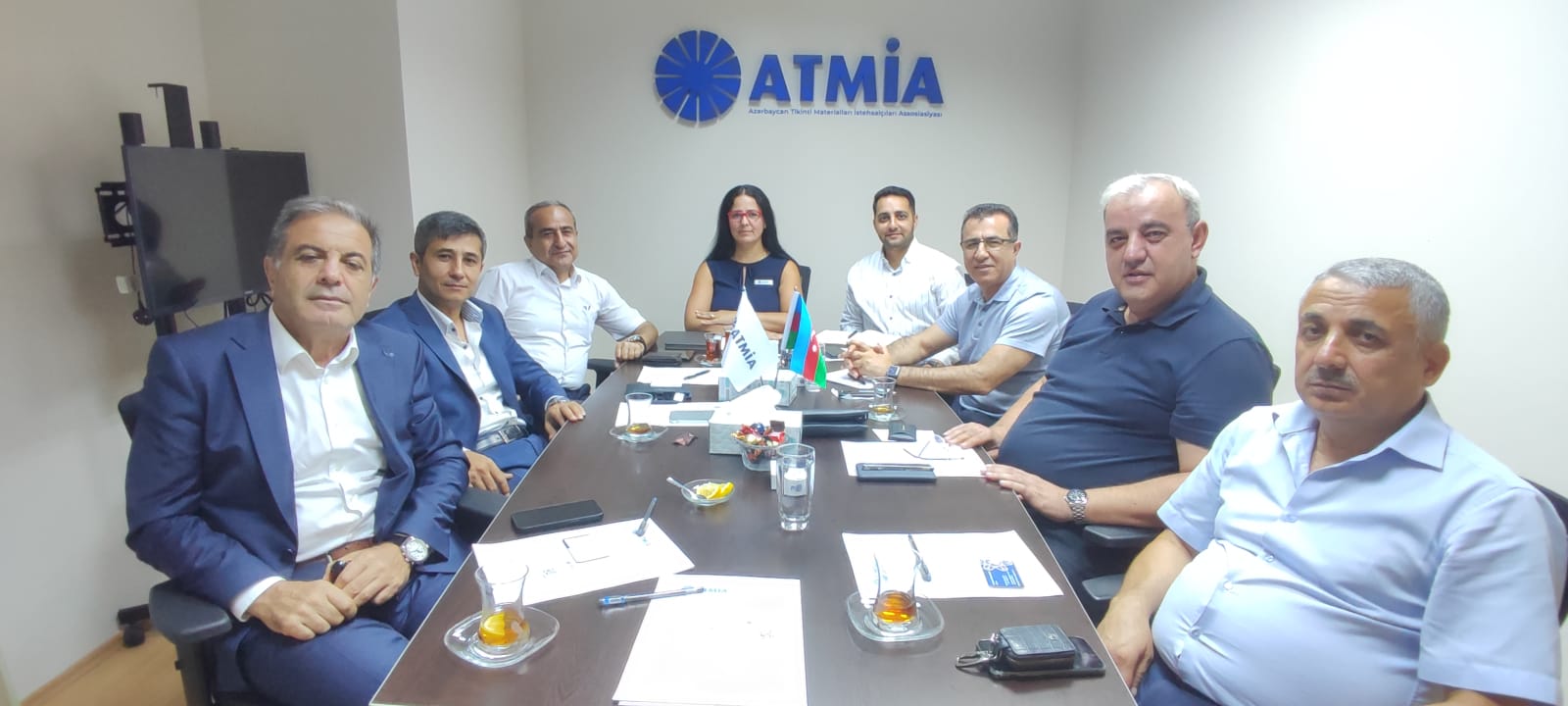 The first meeting of the ATMIA management board was held today